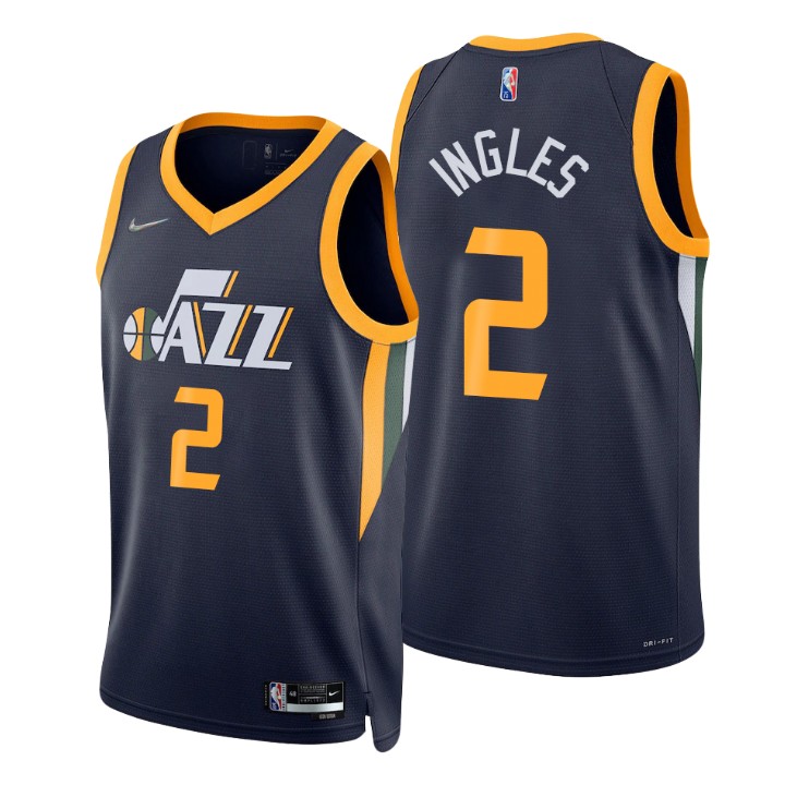 Utah Jazz Joe Ingles 75th Anniversary Diamond Basketball Jersey Icon