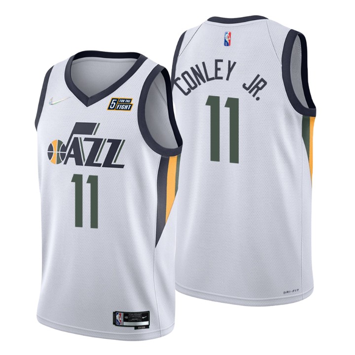 Utah Jazz Mike Conley Jr. 75th Anniversary Diamond Basketball Jersey Association
