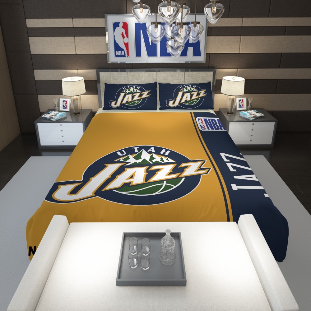 Utah Jazz NBA Basketball Comforter - Custom Bedding Set