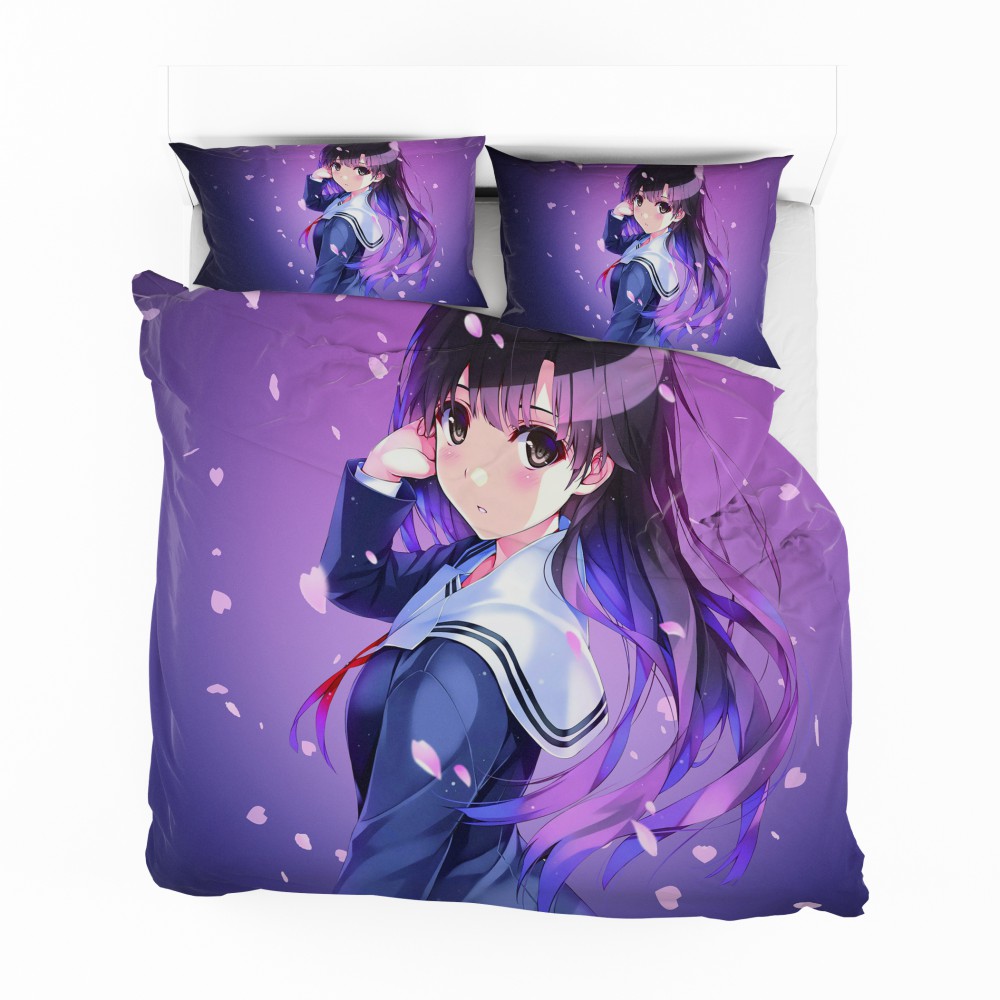 Alternative view of Utaha Kasumigaoka Bedding Set - Custom Bedding Set