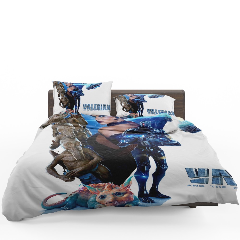 Valerian And The City Of A Thousand Planets Movie Rihanna Bedding Set - Custom Bedding Set