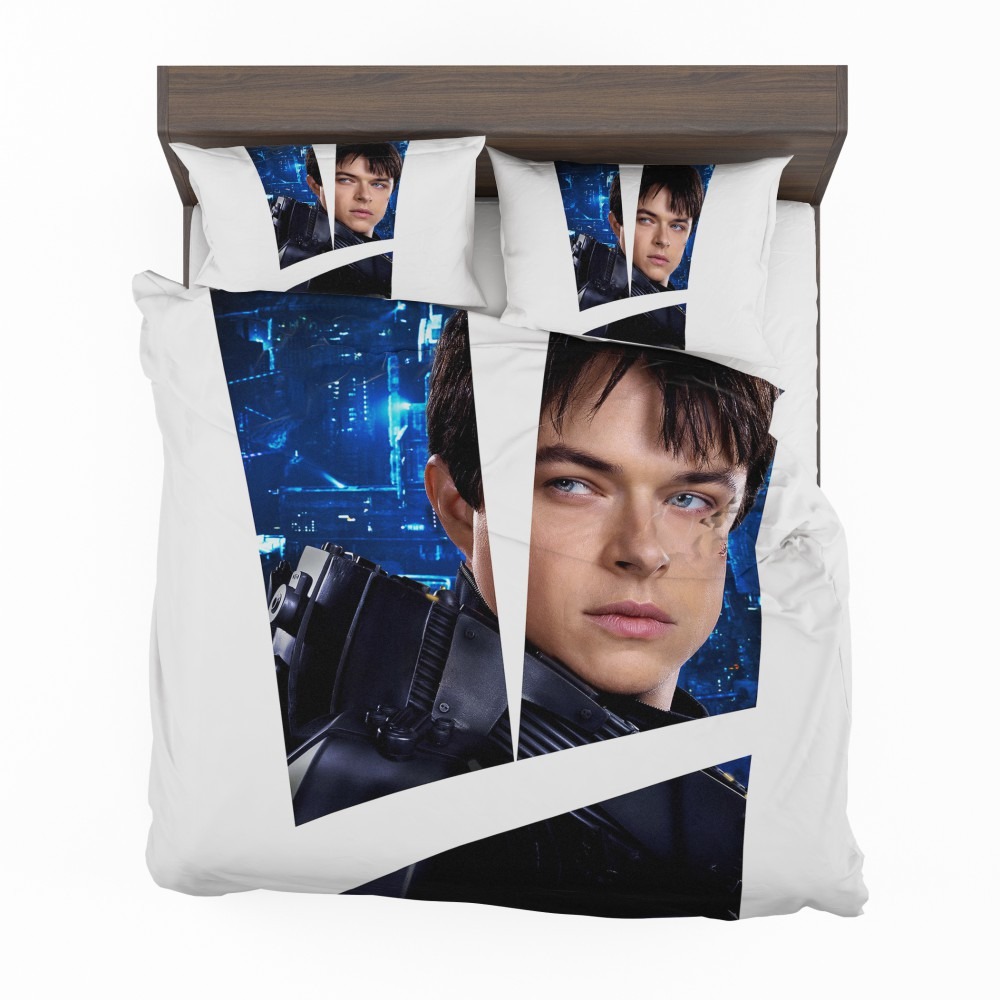 Alternative view of Valerian And The City Of A Thousand Planets Movie Valerian Dane Dehaan Bedding Set - Custom Bedding Set