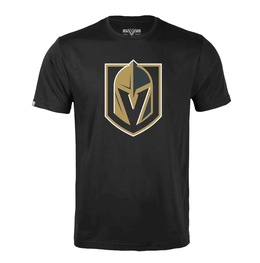 Vegas Golden Knights Logo Men T-Shirt - Black - JS963 