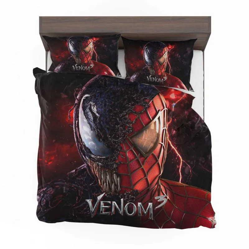 Alternative view of Venom 3 Carnage Unleashed Bedding Set - Custom Bedding Set