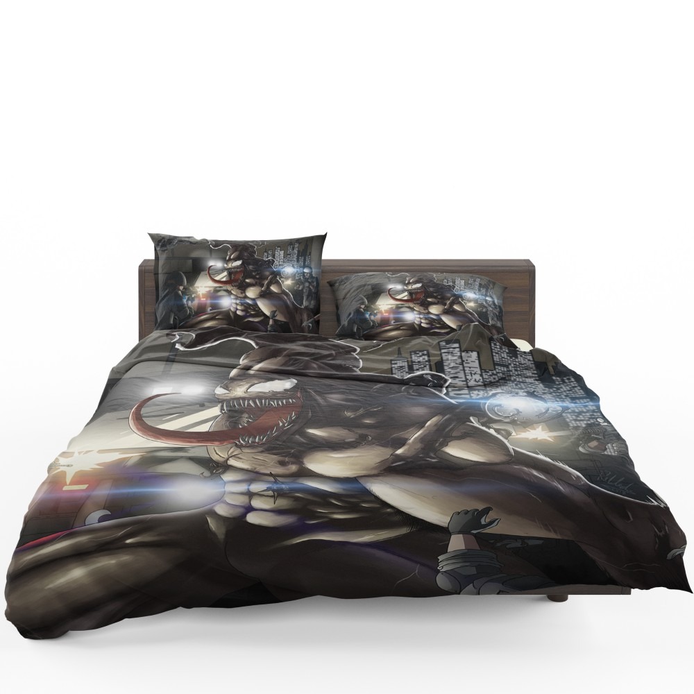 Venom Movie Marvel Bedding Set - Custom Bedding Set