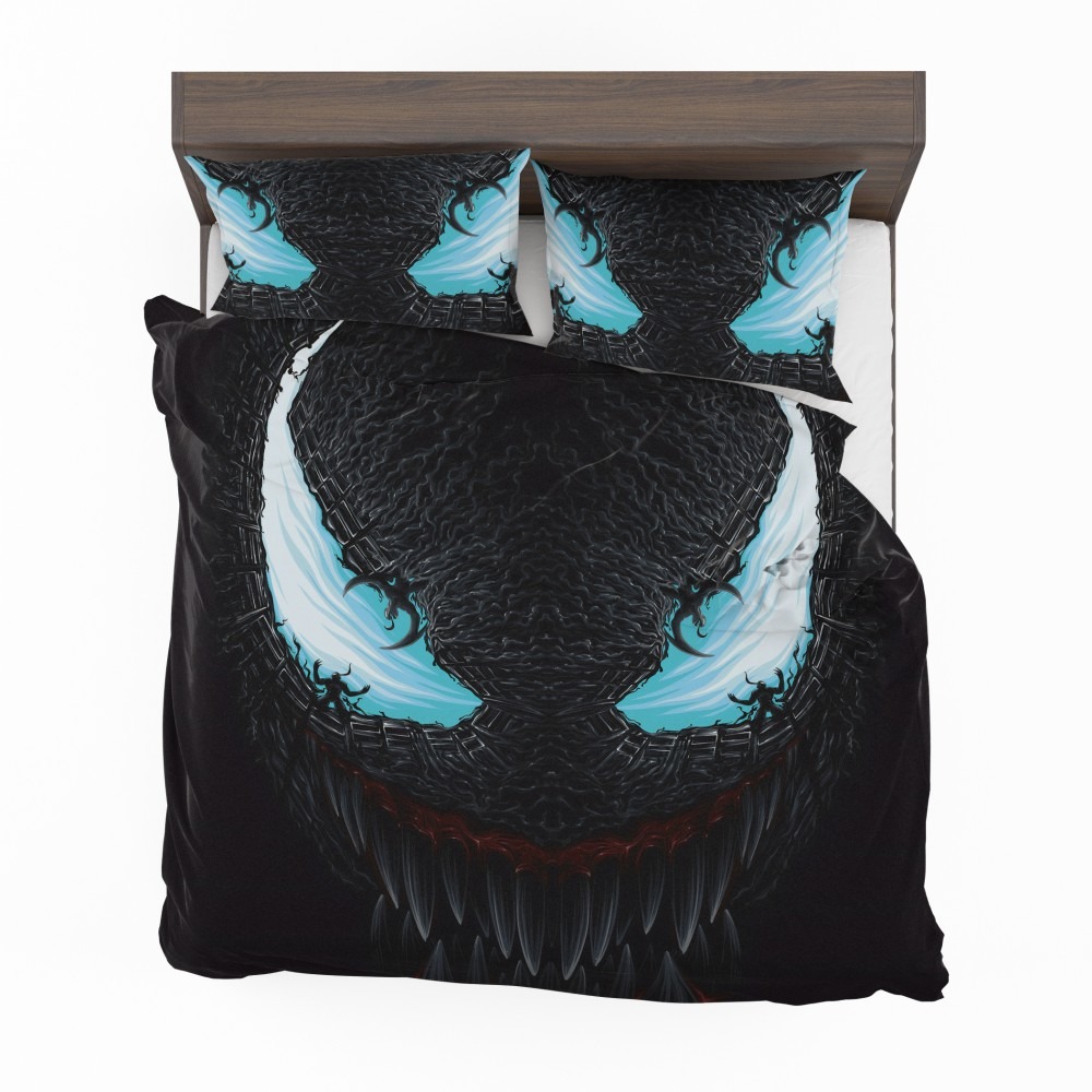 Alternative view of Venom Movie Riot Marvel Comics Bedding Set - Custom Bedding Set