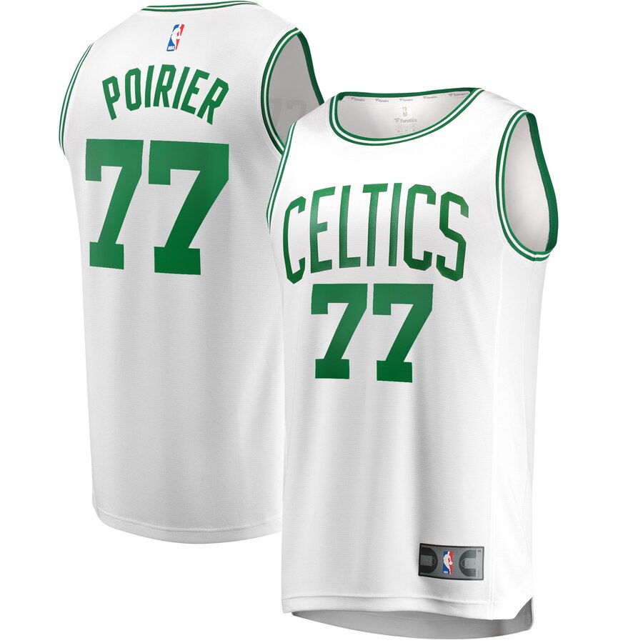 Vincent Poirier Boston Celtics Fanatics Branded Fast Break Player Basketball Jersey – Association Edition – White