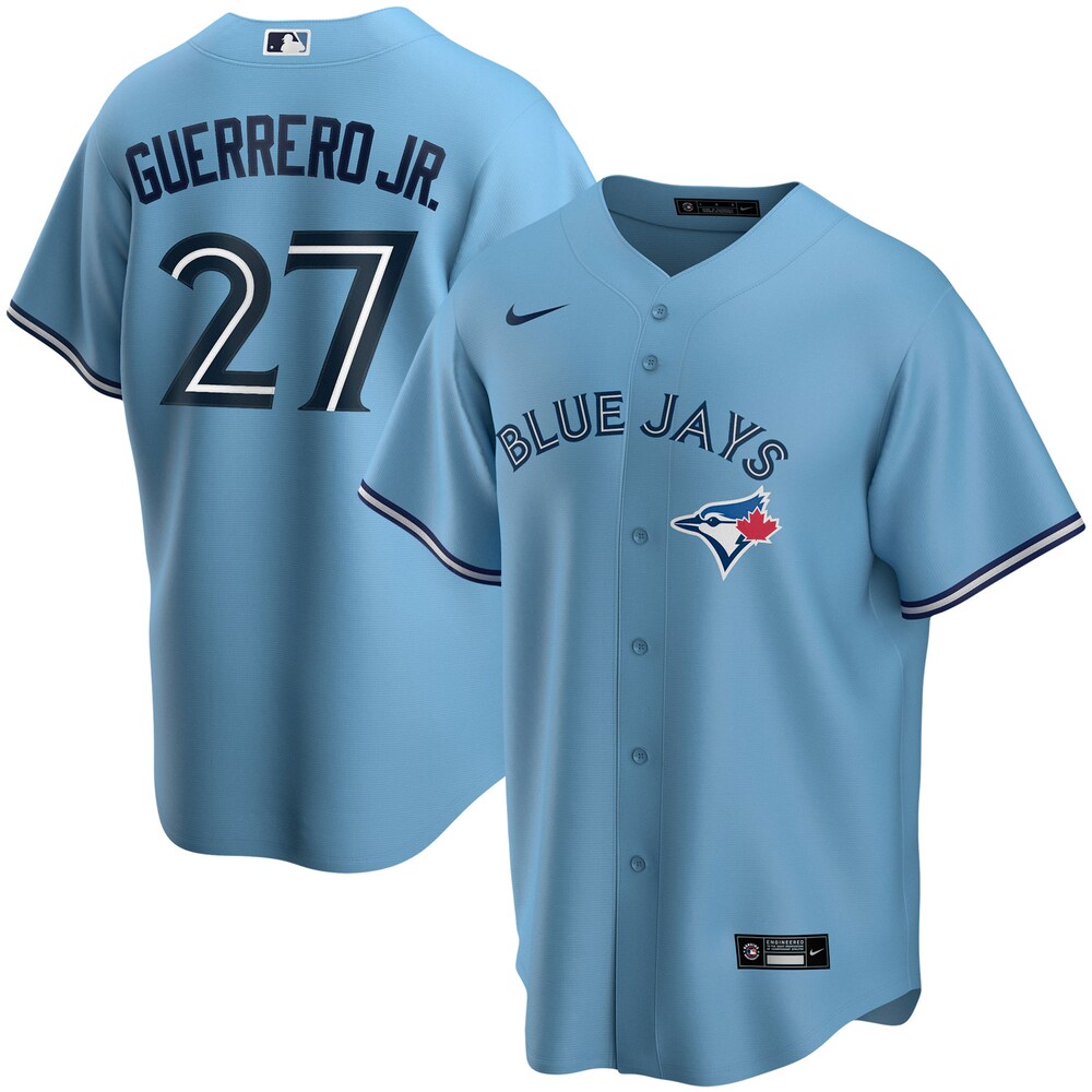 Vladimir Guerrero Jr. Toronto Blue Jays Alternate 2020 Player Jersey - Powder Blue