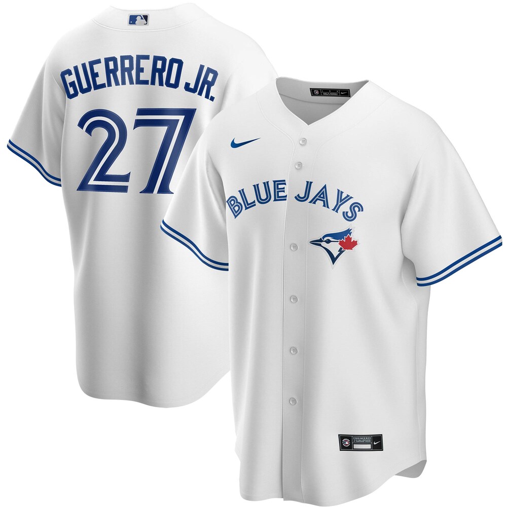 Vladimir Guerrero Jr. Toronto Blue Jays Home 2020 Player Jersey - White Color