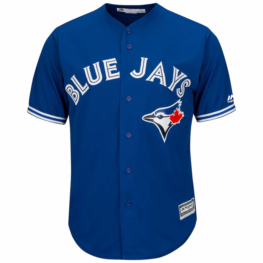 Alternative view of Vladimir Guerrero Jr. Toronto Blue Jays Majestic Alternate Big And Tall Cool Base Player Baseball Jersey - Royal