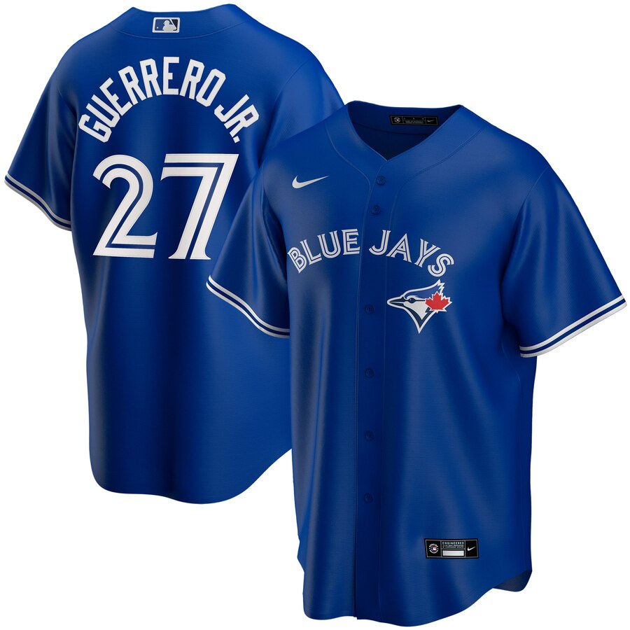 Vladimir Guerrero Jr. Toronto Blue Jays Youth Alternate 2020 Replica Player Baseball Jersey - Royal