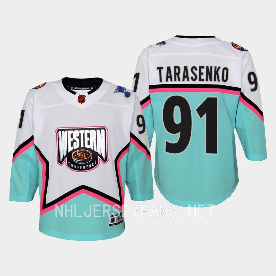 Vladimir Tarasenko 91 St. Louis Blues 2023 All-Star Western White - JS429 