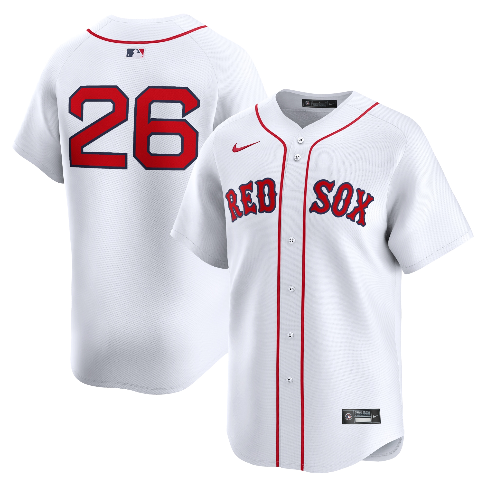 Wade Boggs Boston Red Sox Home Limited Player Baseball Jersey - White
