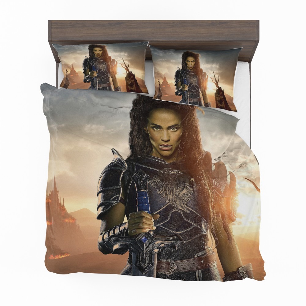 Alternative view of Warcraft Movie Armor Brunette Bedding Set - Custom Bedding Set