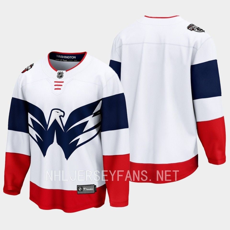 Washington Capitals 2023 Jersey Stadium White Primegreen - JS119 