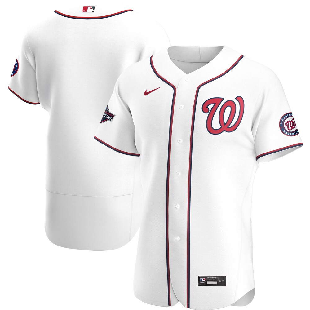 Washington Nationals 2019 World Series Champions Home Team Jersey - White