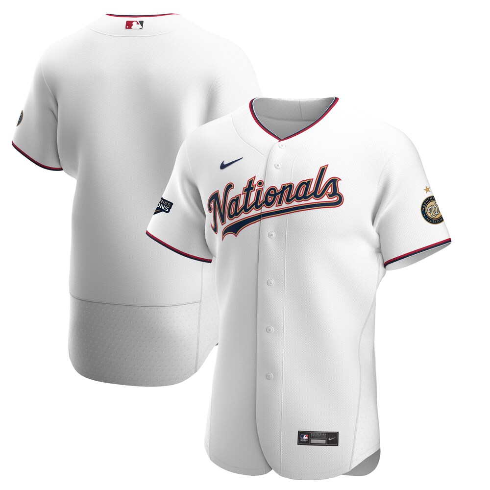 Washington Nationals 2020 Gold Program Jersey - White/gold
