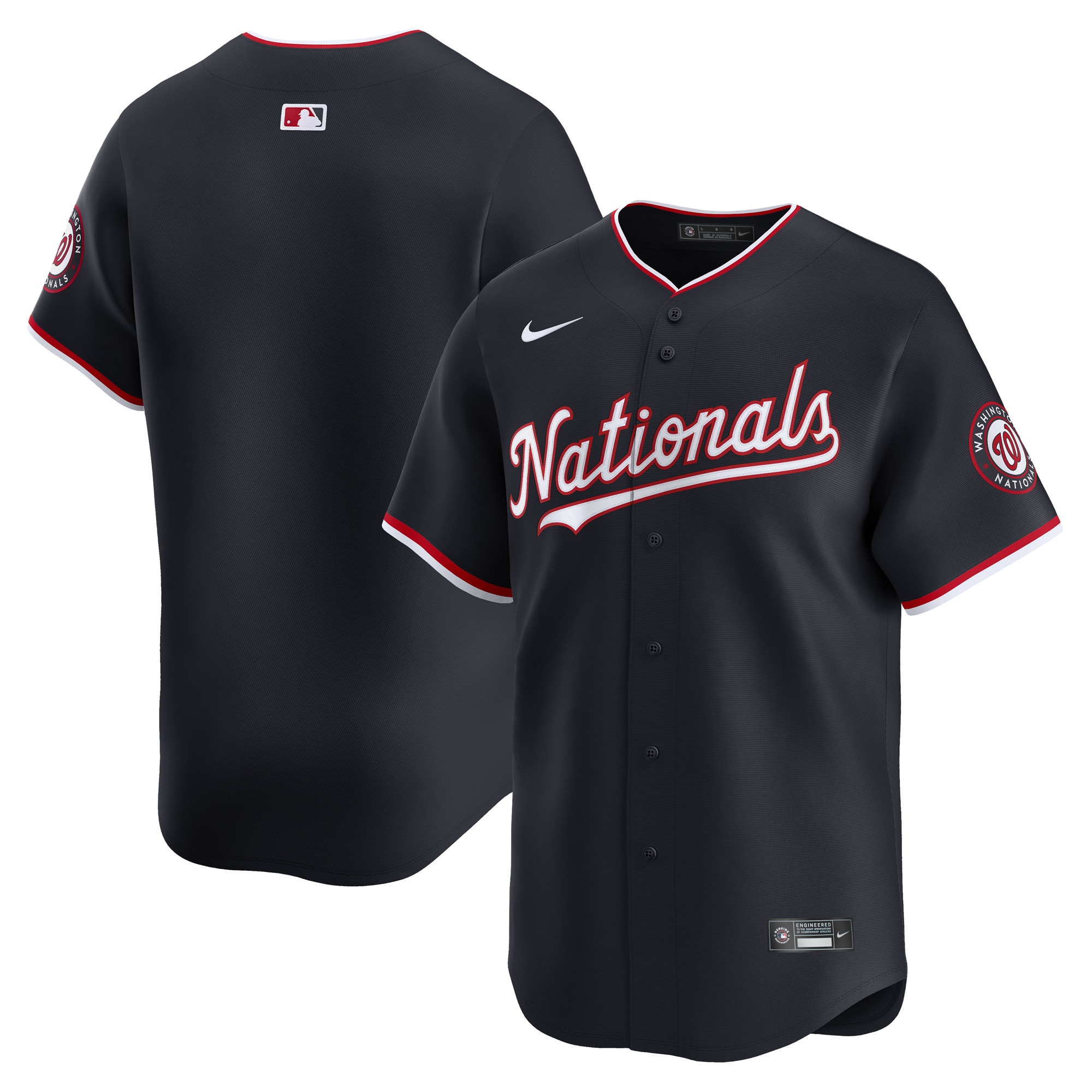 Washington Nationals Alternate Limited Baseball Jersey - Navy