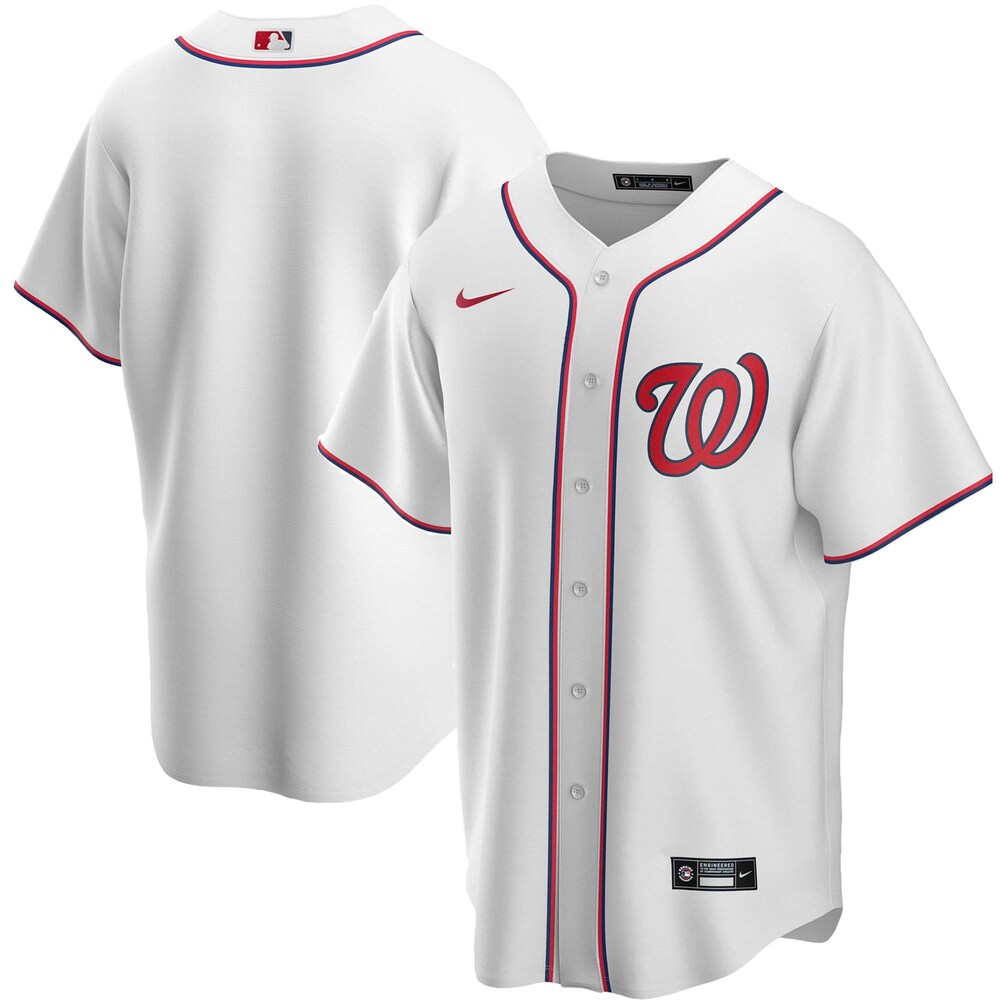 Washington Nationals Home 2020 Team Baseball Jersey - White Color