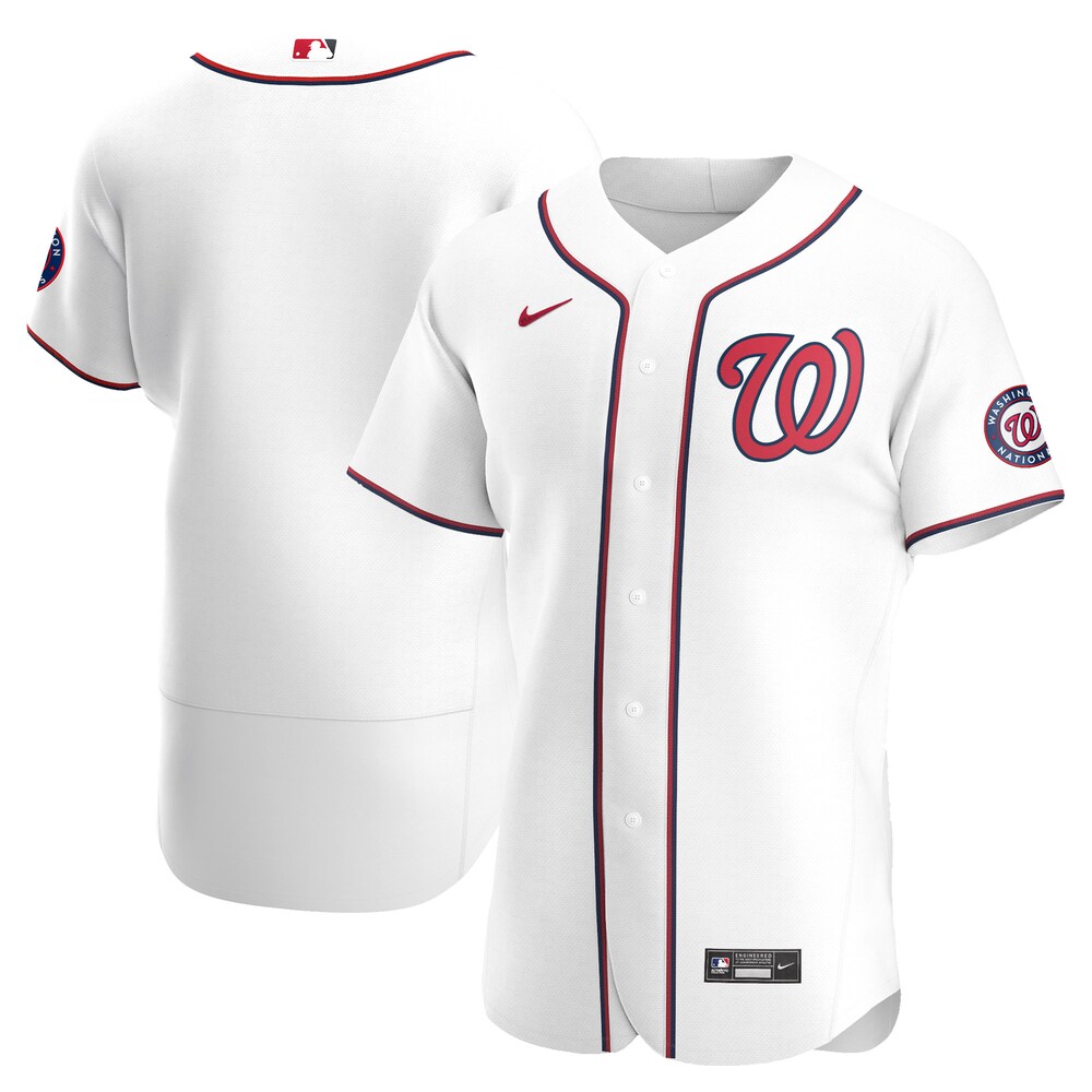 Washington Nationals Home 2020 Team Baseball Jersey - White