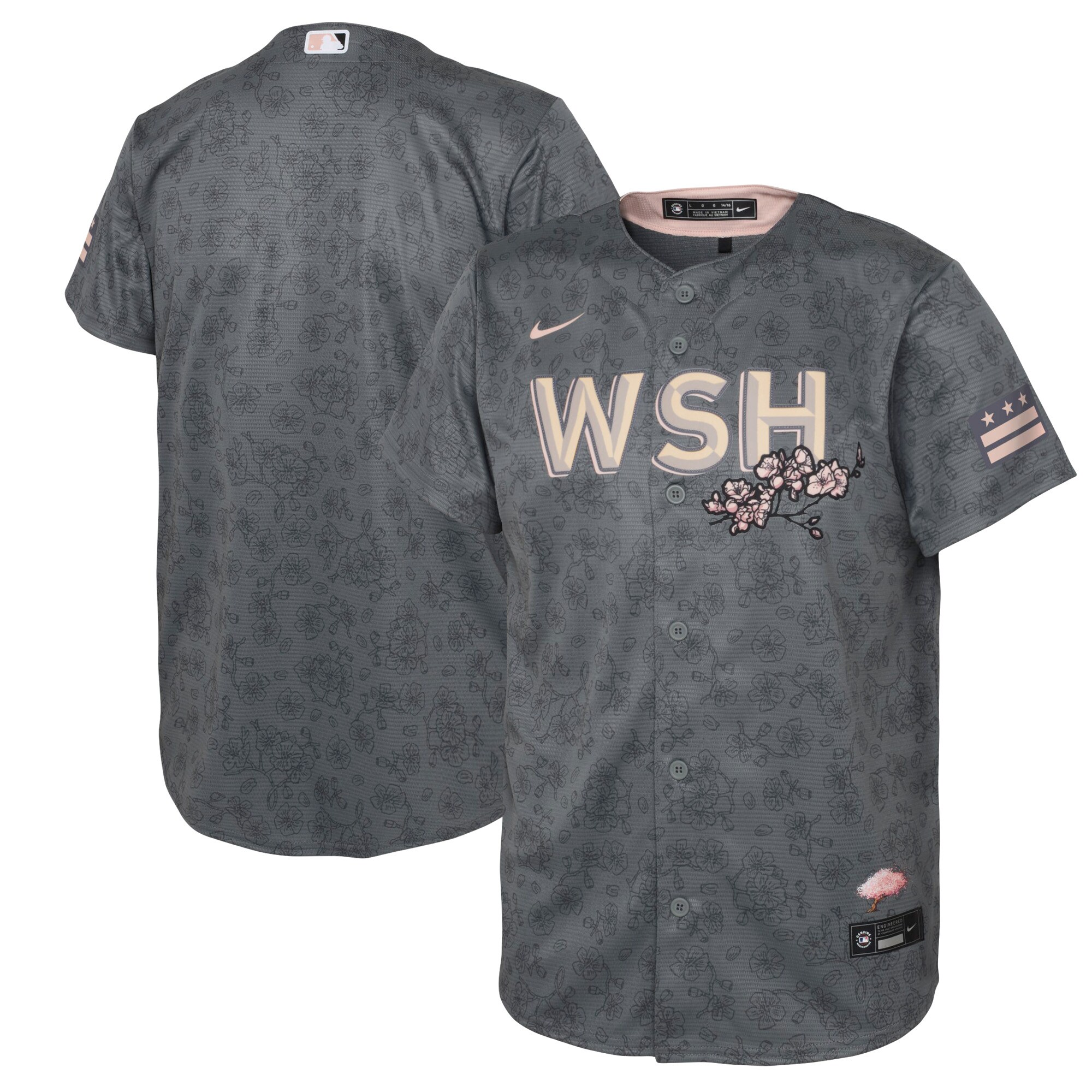 Washington Nationals Infant City Connect Replica Jersey - Gray