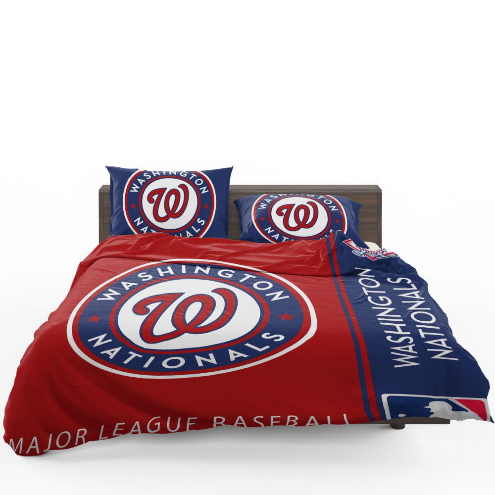 Washington Nationals MLB Baseball National League Bedding Set - Custom Bedding Set