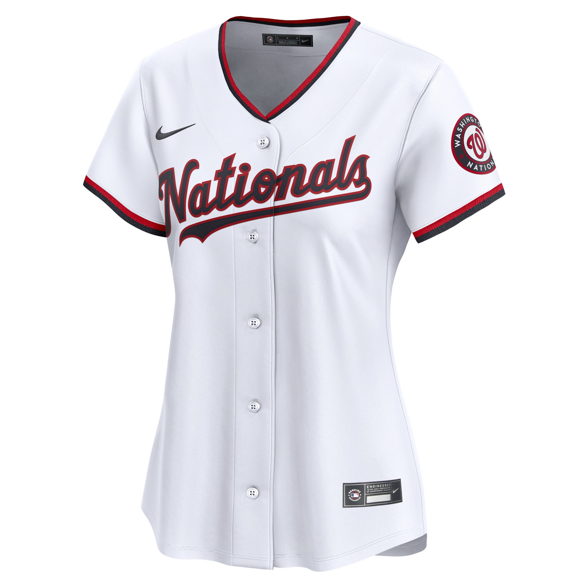 Alternative view of Washington Nationals Women's 2024 Jackie Robinson Day Home Limited Baseball JerseyÃƒâ€šÃ‚Â ÃƒÂ¢Ã¢â€šÂ¬Ã¢â‚¬Å“ White