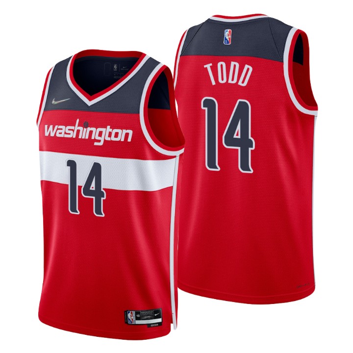 Washington Wizards Isaiah Todd 75th Anniversary Diamond Basketball Jersey Icon