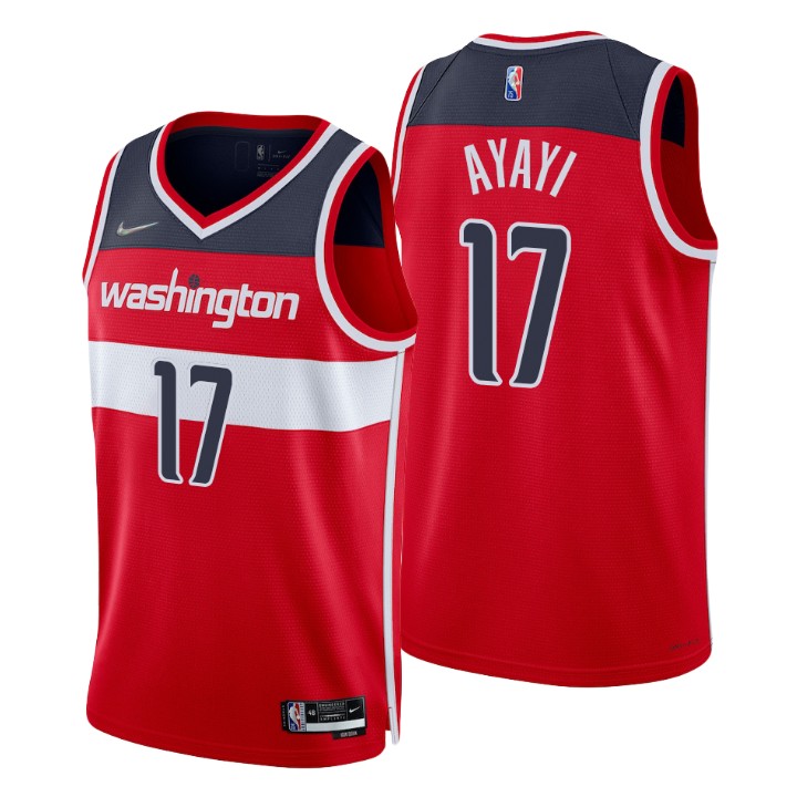 Washington Wizards Joel Ayayi 75th Anniversary Diamond Basketball Jersey Icon