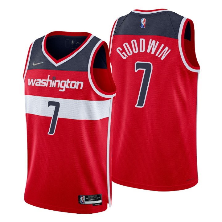 Washington Wizards Jordan Goodwin 75th Anniversary Diamond Basketball Jersey Icon
