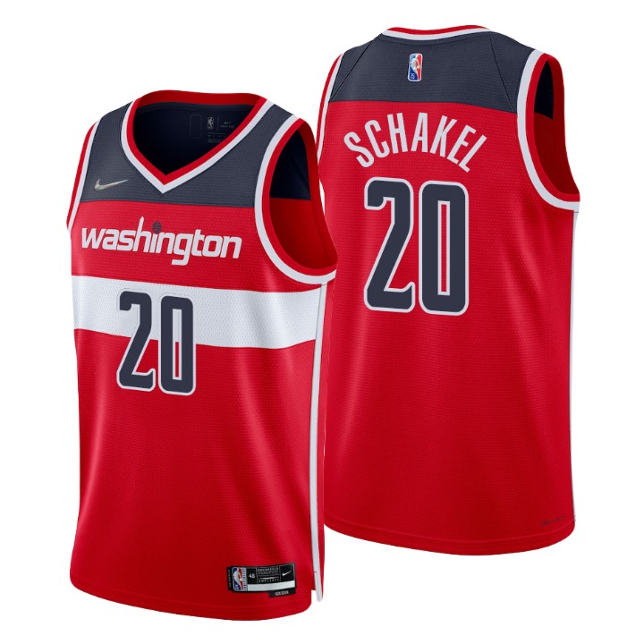 Washington Wizards Jordan Schakel 75th Anniversary Diamond Basketball Jersey Icon