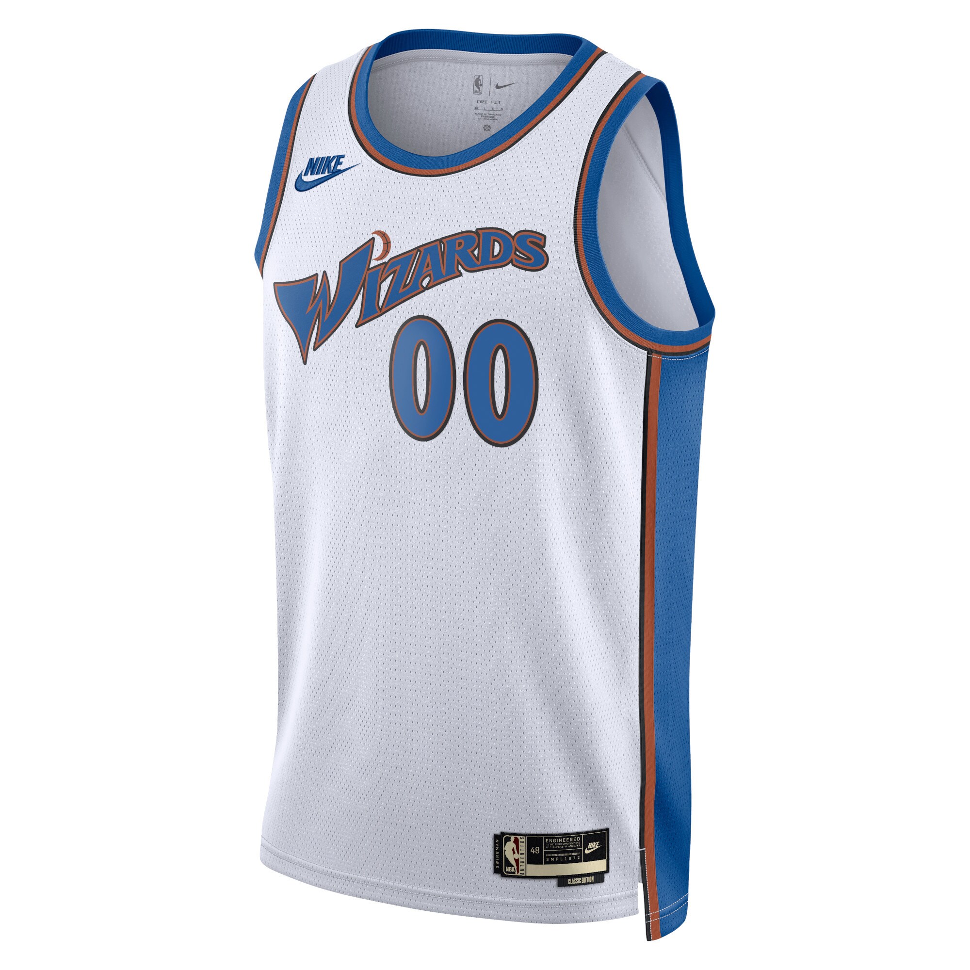 Alternative view of Washington Wizards Unisex 2022/23 Custom Swingman Basketball Jersey - Classic Edition - White