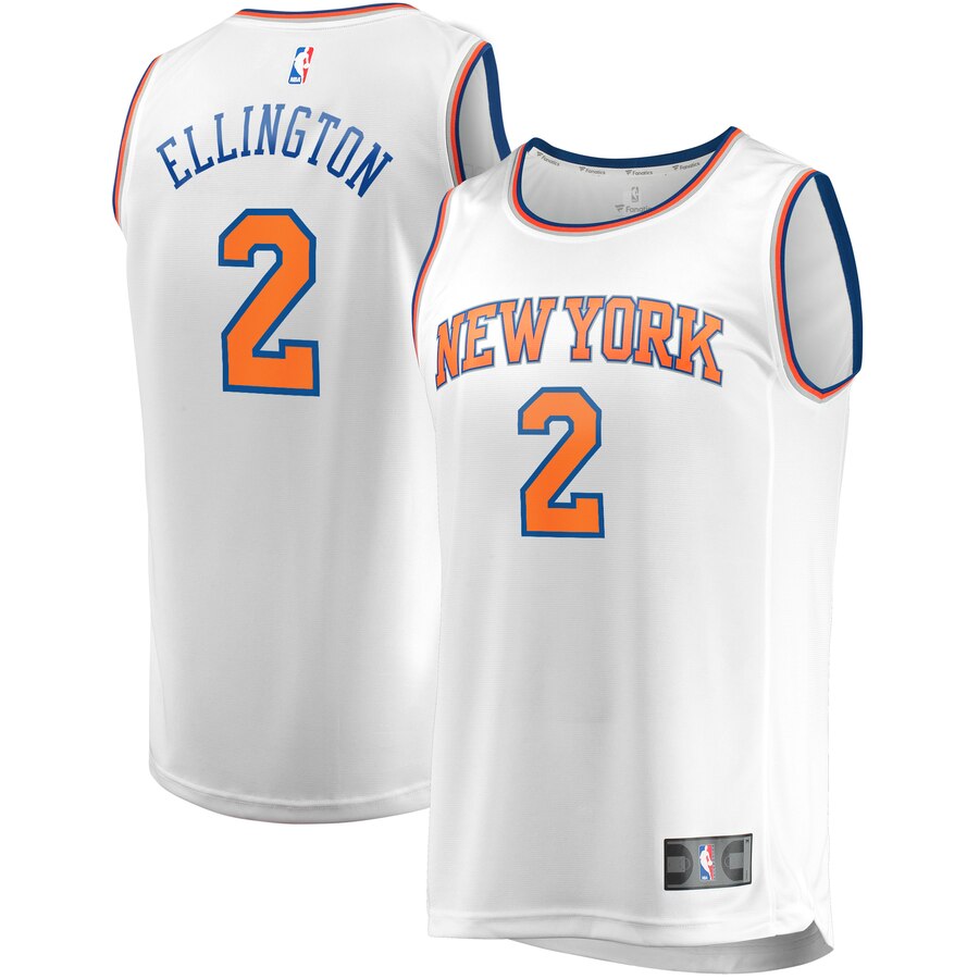 Wayne Ellington New York Knicks Fanatics Branded Youth Fast Break Replica Player Basketball Jersey - Association Edition - White