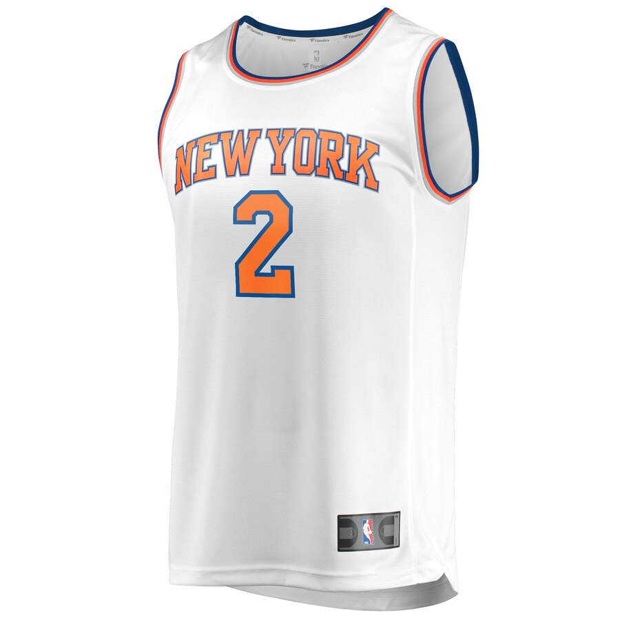 Alternative view of Wayne Ellington New York Knicks Fanatics Branded Youth Fast Break Replica Player Basketball Jersey - Association Edition - White