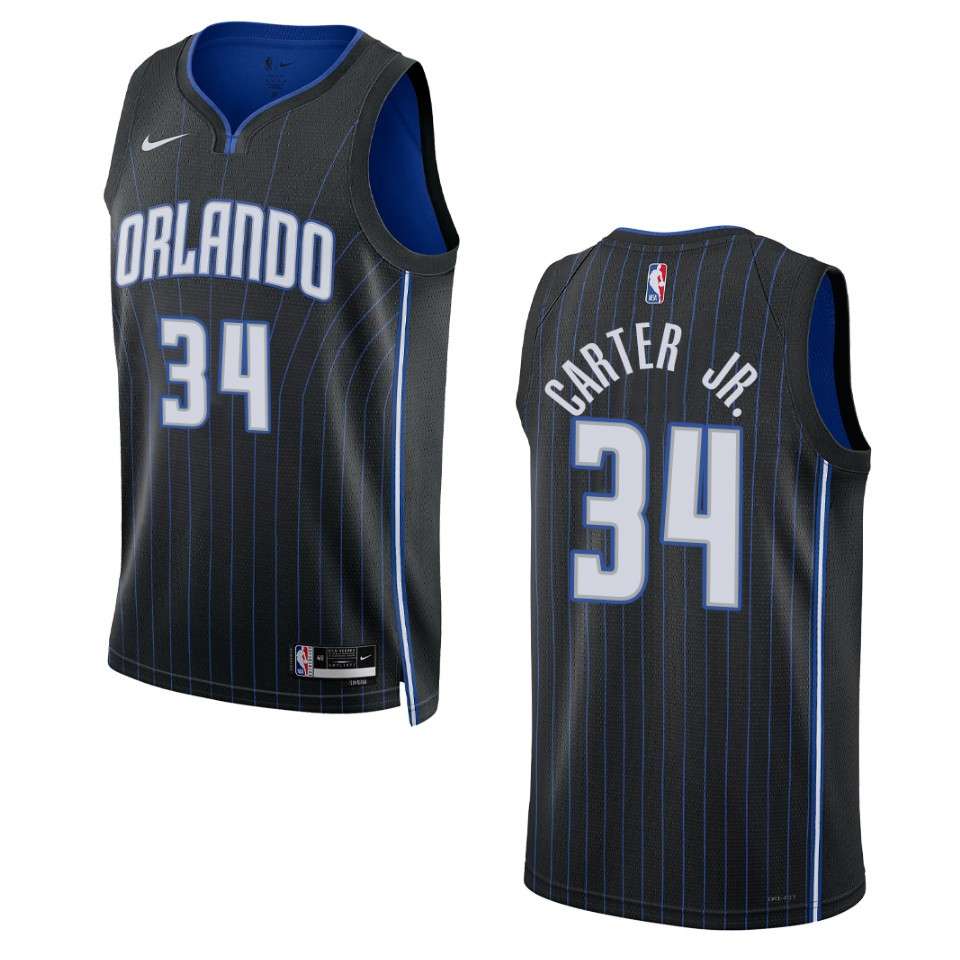 Wendell Carter Jr. Black Icon Edition 2022-23 Orlando Magic Swingman Basketball Jersey