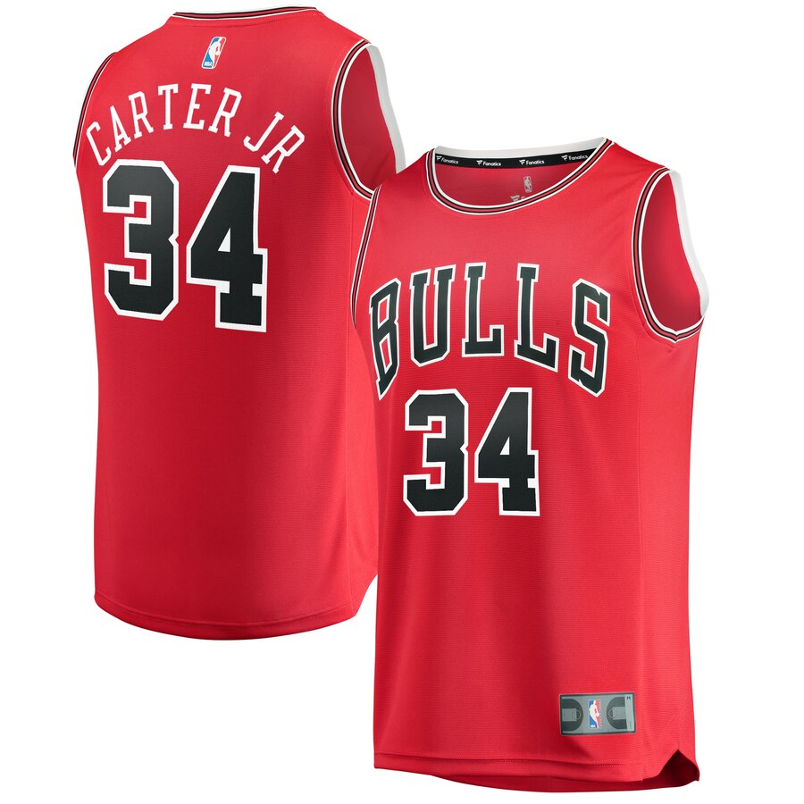 Wendell Carter Jr. Chicago Bulls Fanatics Branded Fast Break Replica Basketball Jersey - Icon Edition - Red