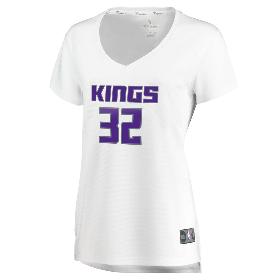 Alternative view of Wenyen Gabriel Sacramento Kings Fanatics Branded Women's Fast Break Player Replica Basketball Jersey - Association Edition - White