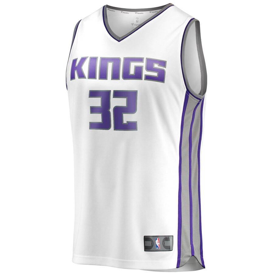 Alternative view of Wenyen Gabriel Sacramento Kings Fanatics Branded Youth Fast Break Replica Player Basketball Jersey - Association Edition - White