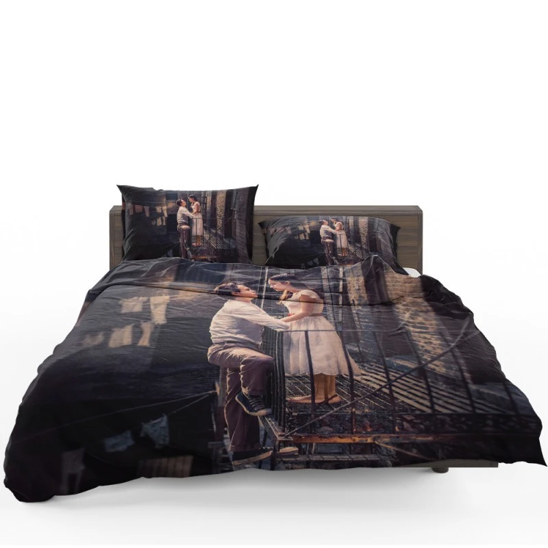 West Side Story Movie Ansel Elgort Rachel Zegler Bedding Set - Custom Bedding Set