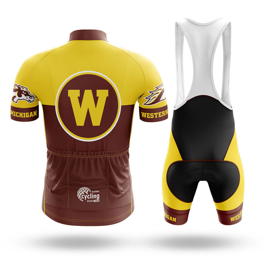Alternative view of Western Michigan University V2 - Men's Cycling Kit