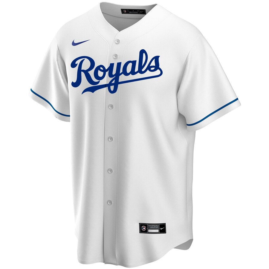 Alternative view of Whit Merrifield Kansas City Royals Home 2020 Replica Player Baseball Jersey ÃƒÂ¢Ã¢â€šÂ¬Ã¢â‚¬Å“ White