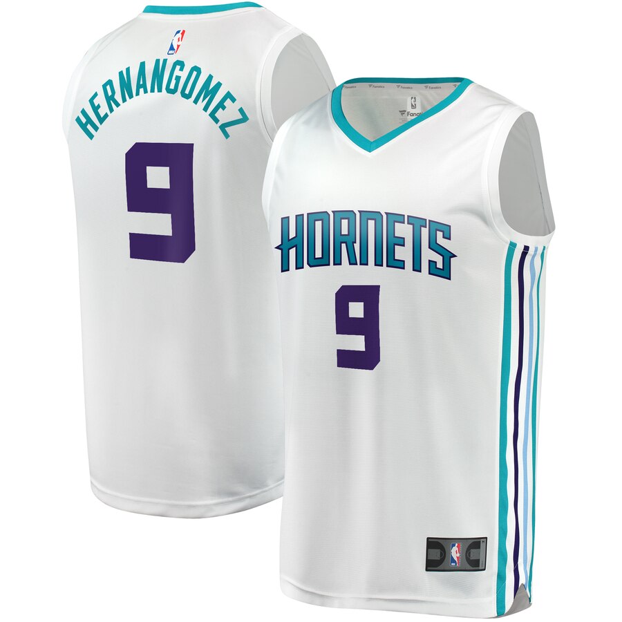 Willy Hernangomez Charlotte Hornets Fanatics Branded Youth Fast Break Replica Player Basketball Jersey - Association Edition - White