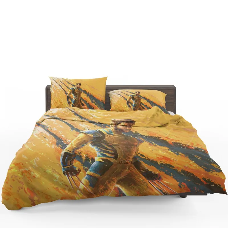 Wolverine Deadpool 3 Feral Allies Bedding Set - Custom Bedding Set