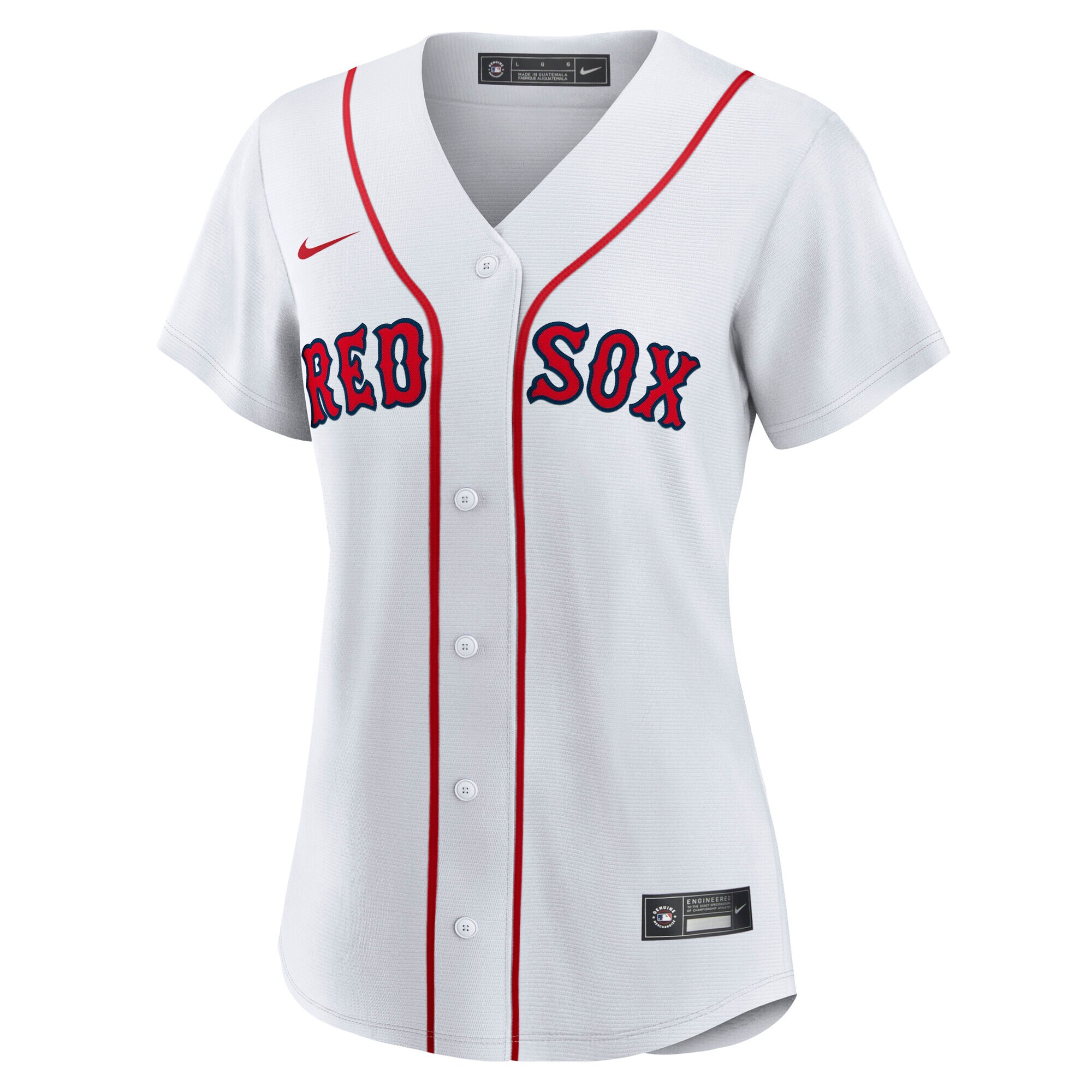 Alternative view of Women's Boston Red Sox David Ortiz White Home Baseball Jersey