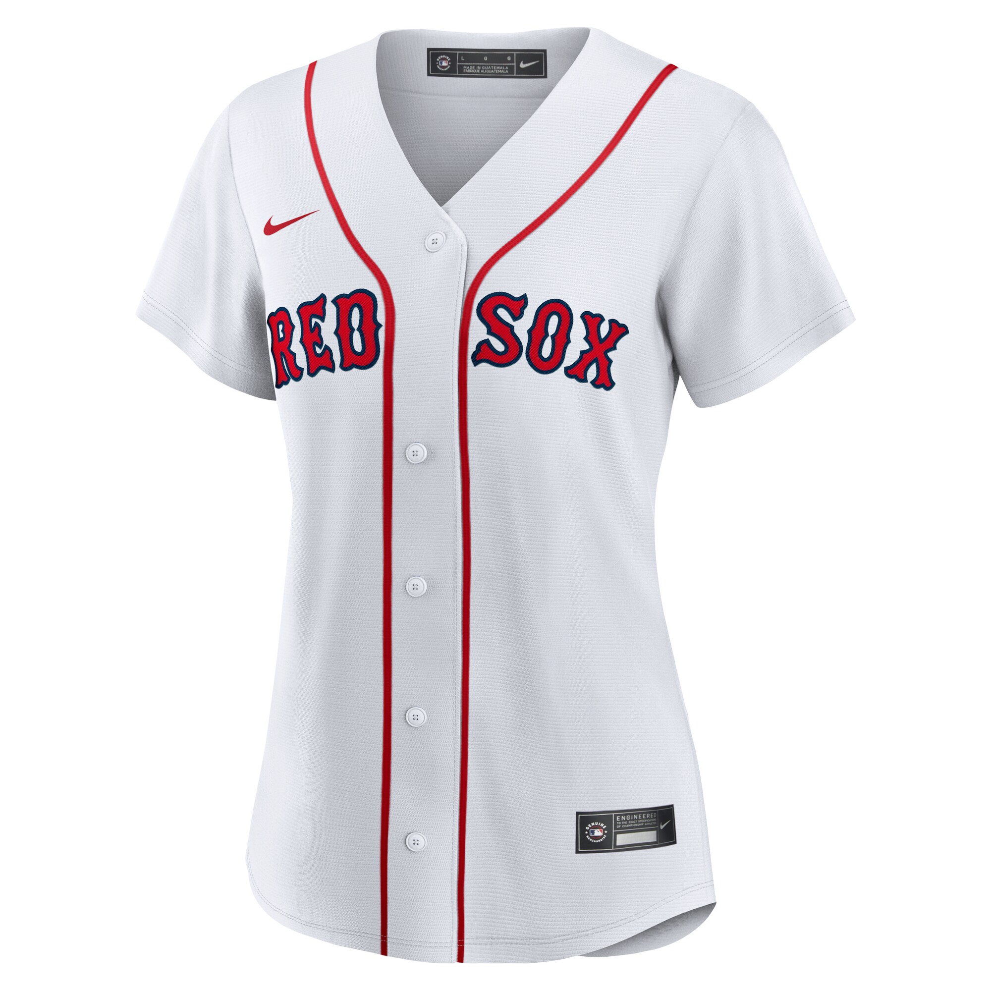 Alternative view of Women's Boston Red Sox Jarren Duran White Player Baseball Jersey