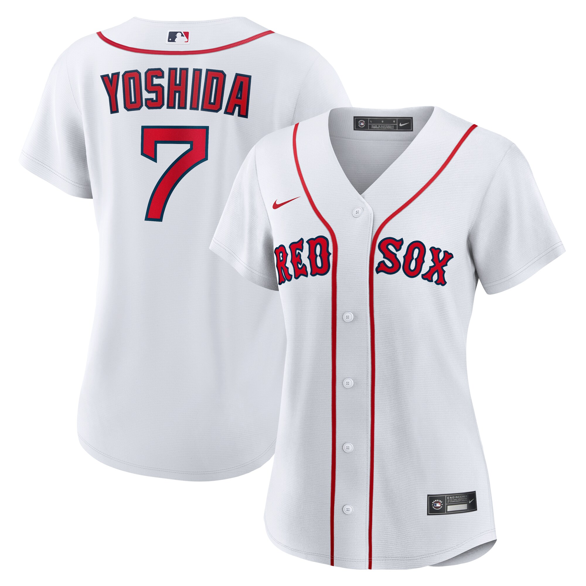 Women's Boston Red Sox Masataka Yoshida White Home Baseball Jersey