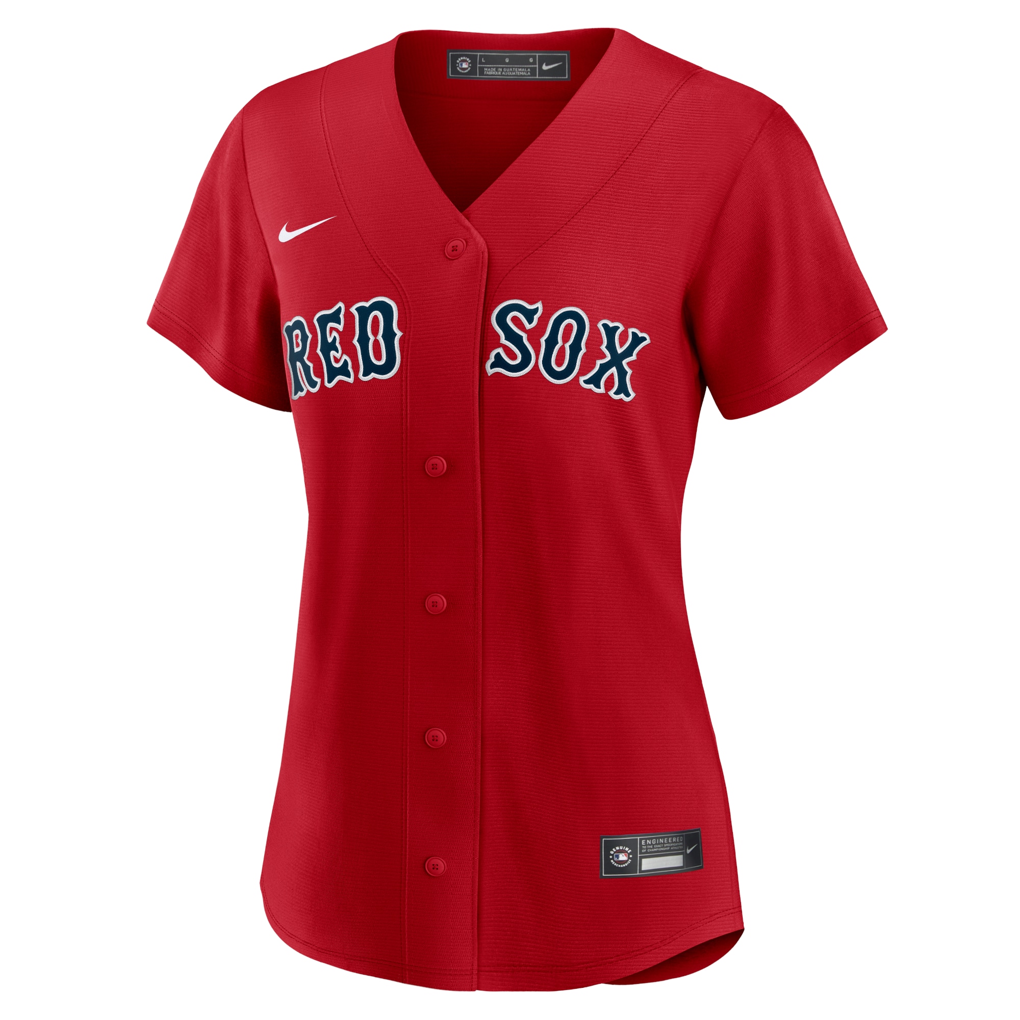 Alternative view of Women's Boston Red Sox Rafael Devers Red Alternate Player Baseball Jersey