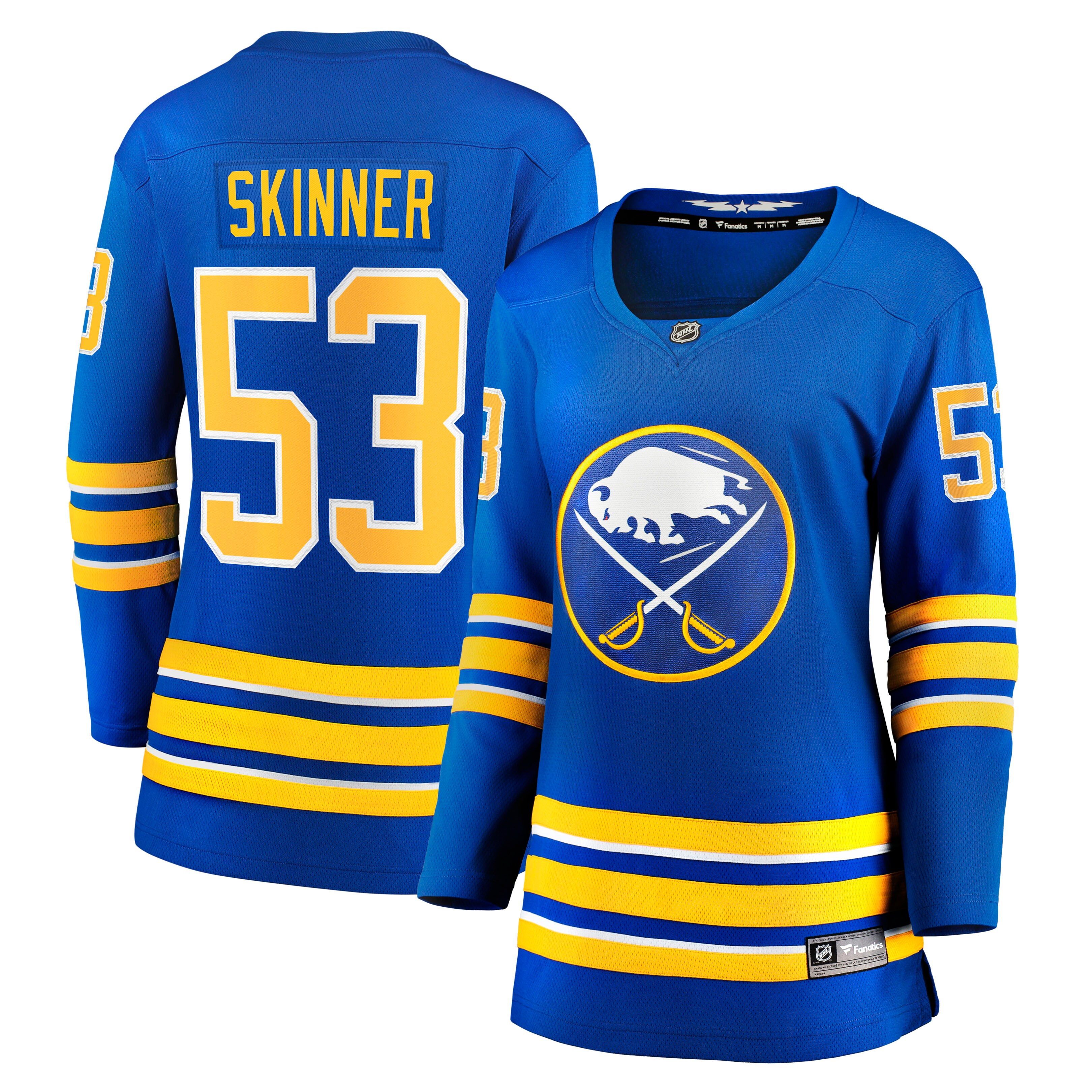 Women's Buffalo Sabres Jeff Skinner Royal Home Breakaway Hockey Jersey - JS993 