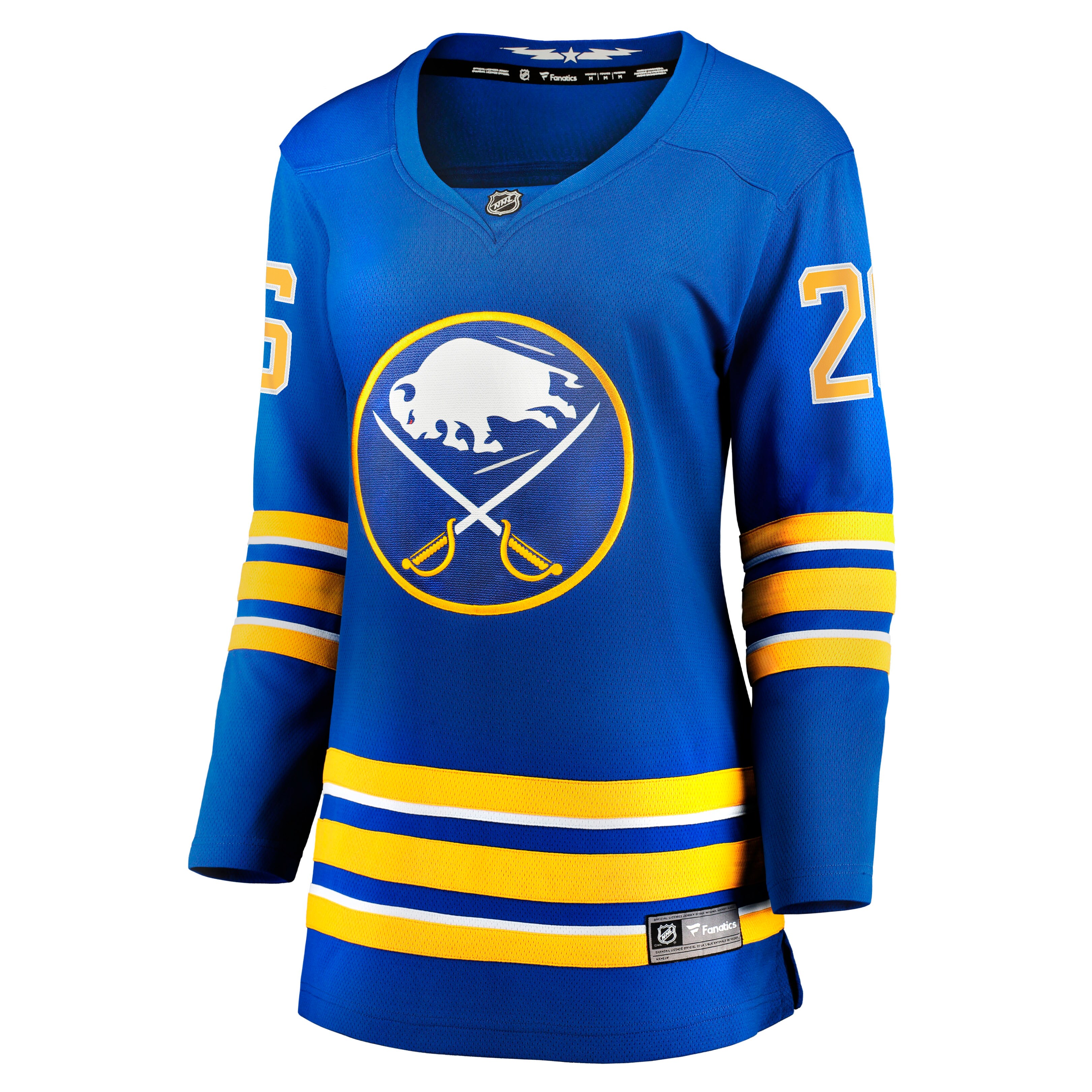 Alternative view of Women's Buffalo Sabres Rasmus Dahlin Royal Home Breakaway Hockey Jersey - JS901 