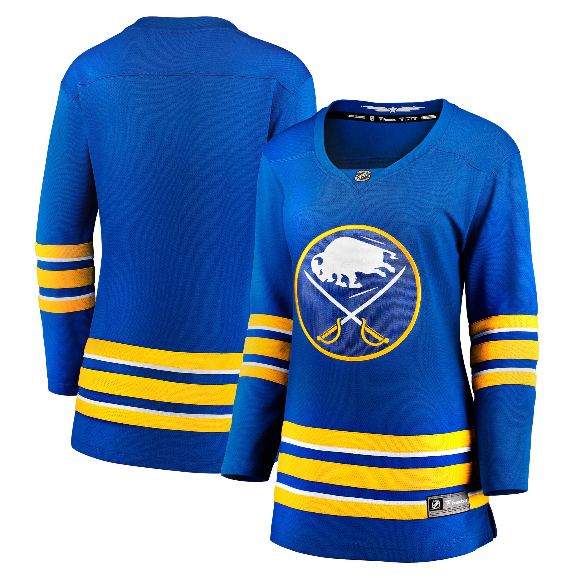 Women's Buffalo Sabres Royal Home Breakaway Hockey Jersey - JS158 